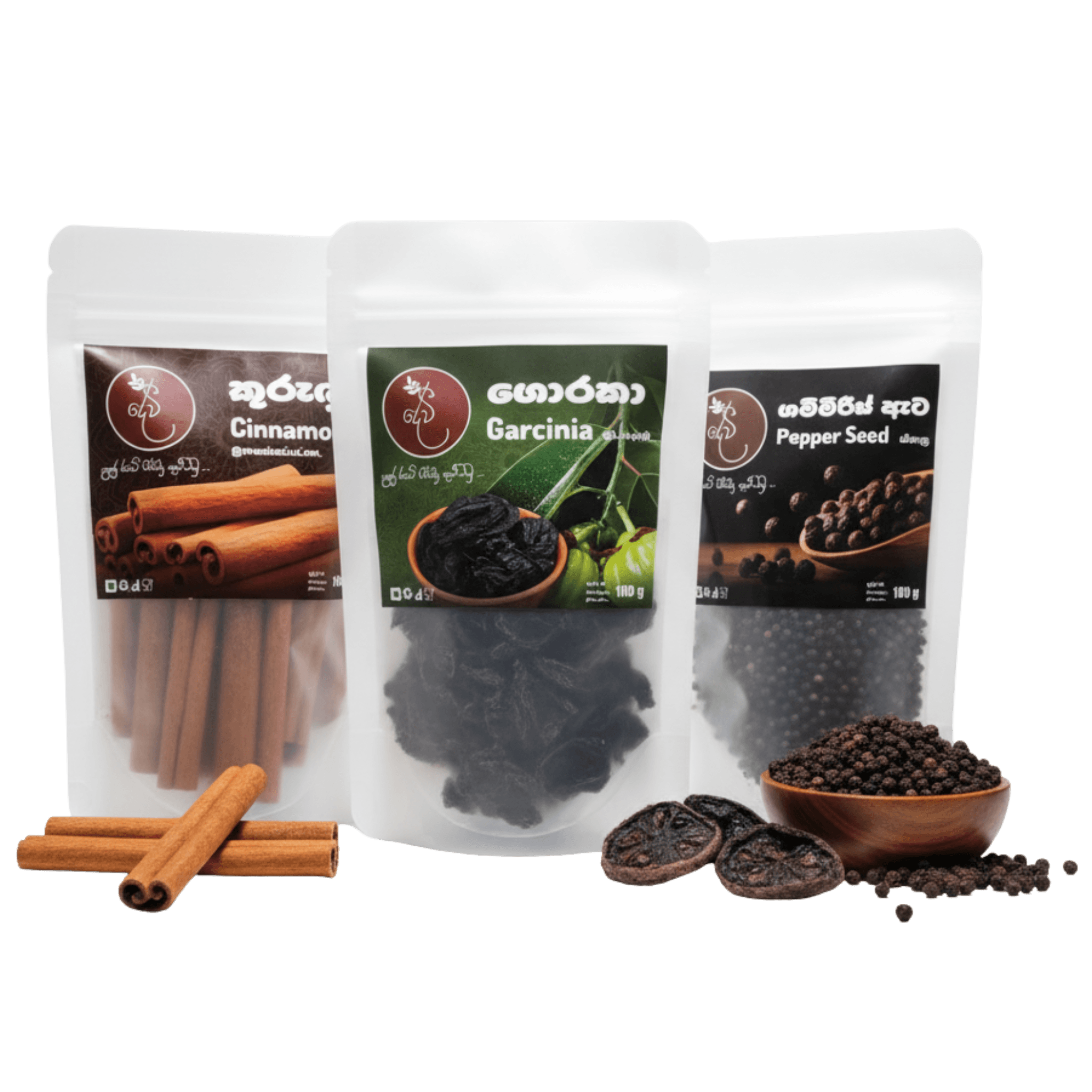 Assortment of healthy spices